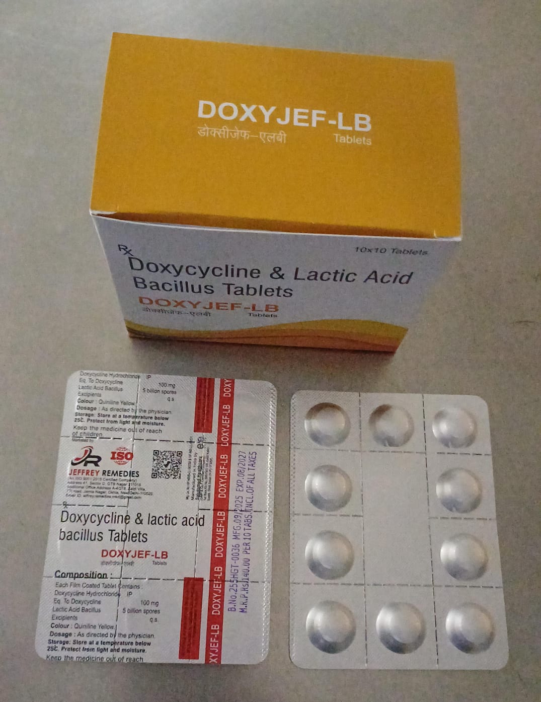 Doxycycline Lactic acid Bacillus Tablets